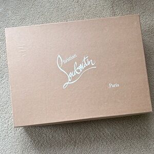 Christian Louboutin Brown Shoe Box